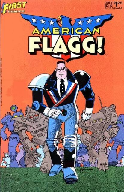 American Flagg (1983) no. 42 - Used