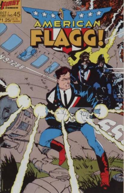 American Flagg (1983) no. 45 - Used