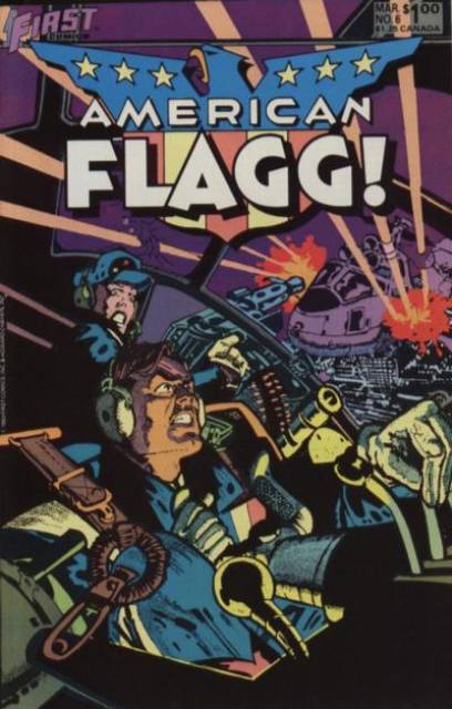 American Flagg (1983) no. 6 - Used