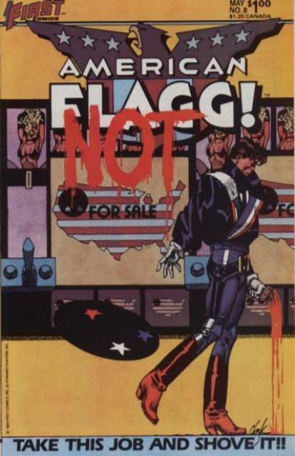 American Flagg (1983) no. 8 - Used