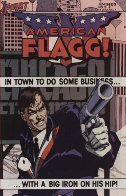 American Flagg (1983) no. 9 - Used