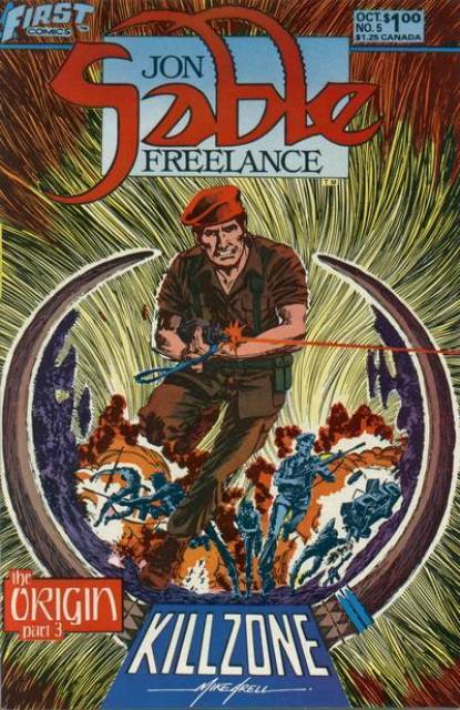 Jon Sable Freelance (1983) no. 5 - Used