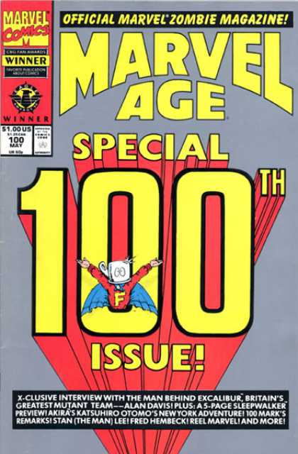 Marvel Age (1983) no. 100 - Used