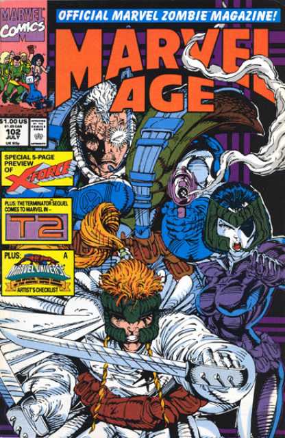 Marvel Age (1983) no. 102 - Used