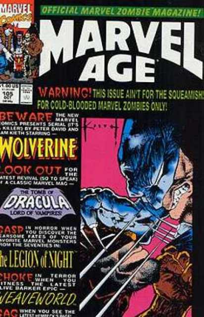 Marvel Age (1983) no. 105 - Used