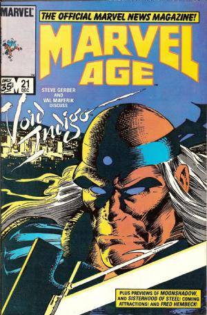 Marvel Age (1983) no. 21 - Used