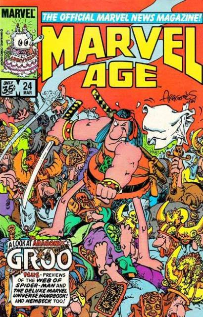 Marvel Age (1983) no. 24 - Used