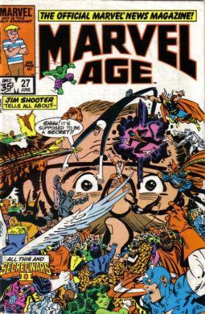 Marvel Age (1983) no. 27 - Used