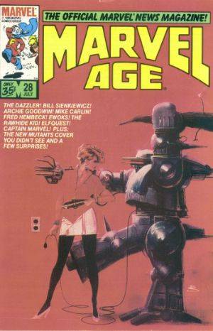 Marvel Age (1983) no. 28 - Used