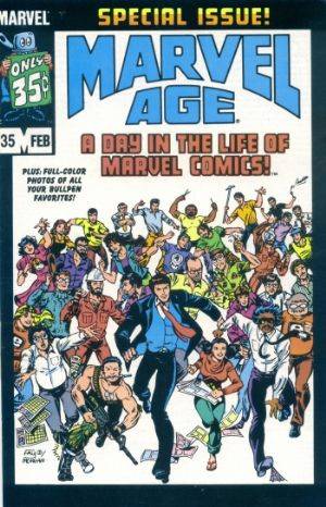 Marvel Age (1983) no. 35 - Used