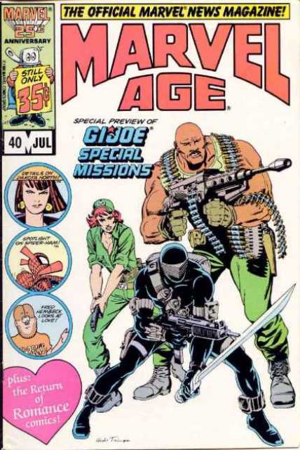 Marvel Age (1983) no. 40 - Used