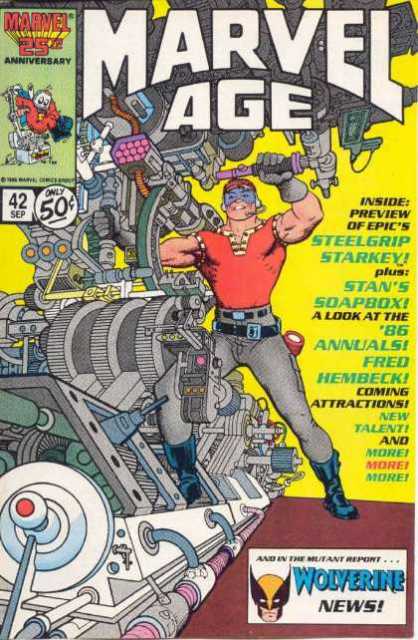 Marvel Age (1983) no. 42 - Used