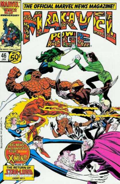 Marvel Age (1983) no. 46 - Used