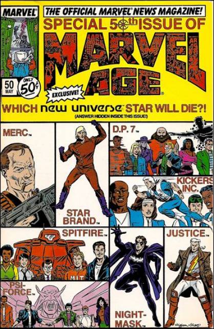 Marvel Age (1983) no. 50 - Used