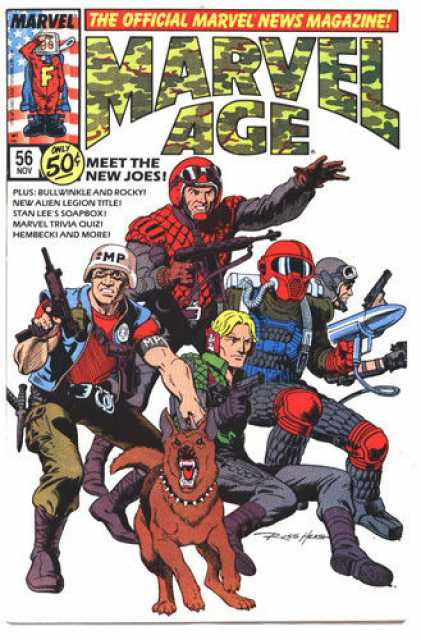 Marvel Age (1983) no. 56 - Used