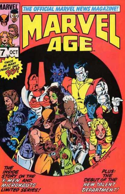 Marvel Age (1983) no. 7 - Used