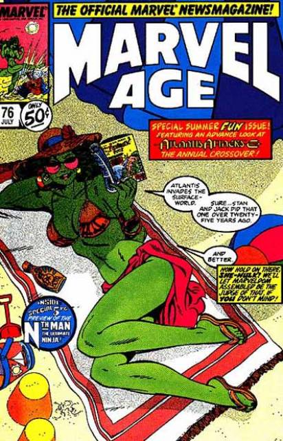 Marvel Age (1983) no. 76 - Used