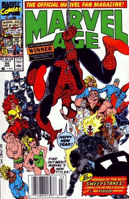 Marvel Age (1983) no. 86 - Used