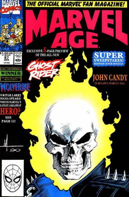 Marvel Age (1983) no. 87 - Used