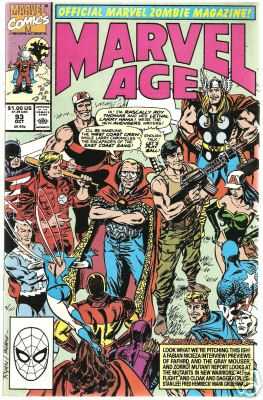 Marvel Age (1983) no. 93 - Used