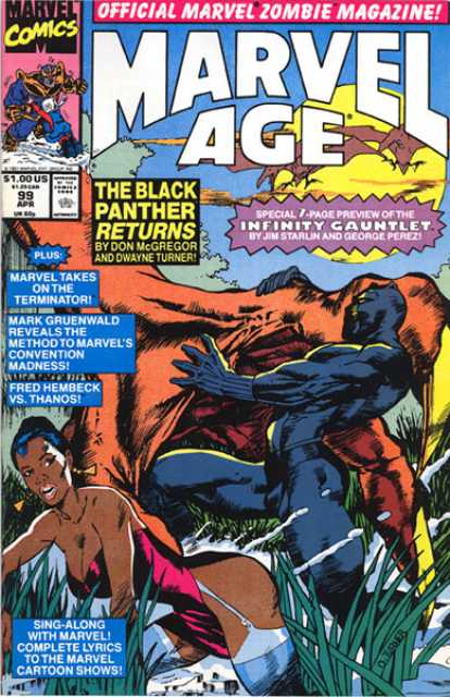 Marvel Age (1983) no. 99 - Used