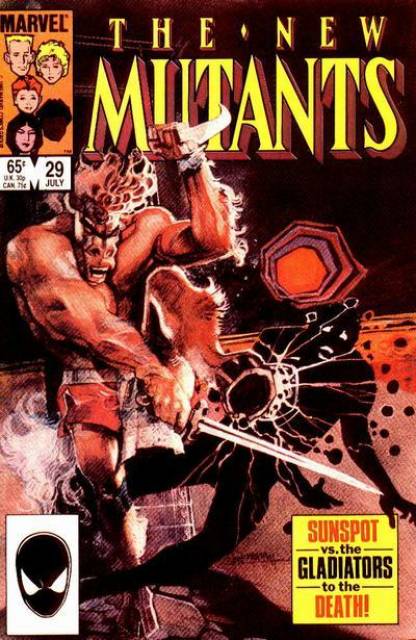 The New Mutants (1983) no. 29 - Used