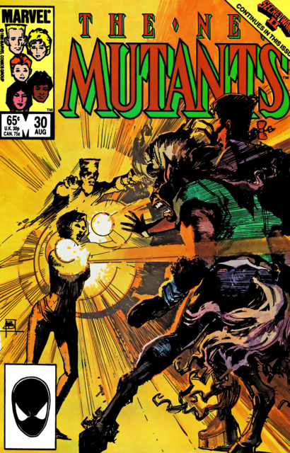 The New Mutants (1983) no. 30 - Used