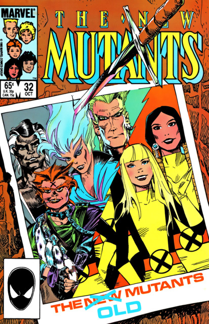 The New Mutants (1983) no. 32 - Used