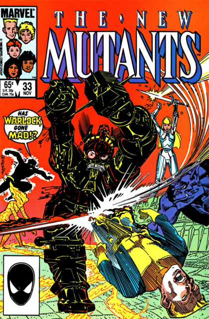 The New Mutants (1983) no. 33 - Used