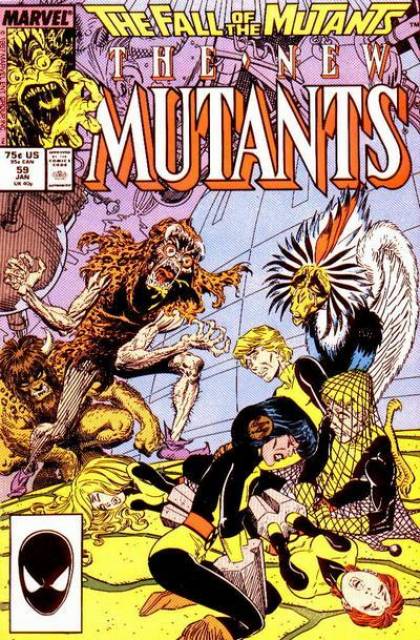The New Mutants (1983) no. 59 - Used