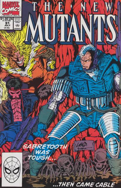 The New Mutants (1983) no. 91 - Used