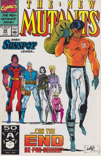 The New Mutants (1983) no. 99 - Used