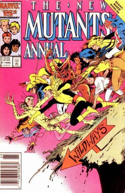 The New Mutants (1983) Annual no. 2 - Used