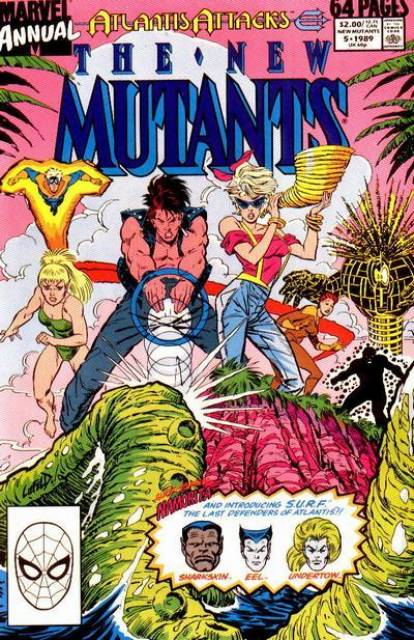 The New Mutants (1983) Annual no. 5 - Used