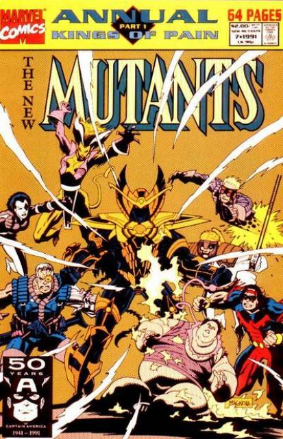 The New Mutants (1983) Annual no. 7 - Used