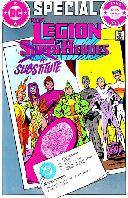 Legion of Super-Heroes (1984) One Shot - Legion of Substitute Heroes - Used
