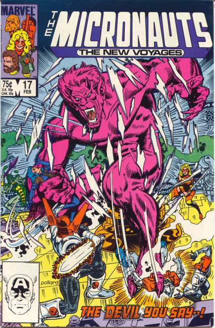 Micronauts The New Voyages no. 17 - Used