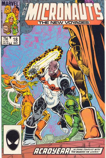 Micronauts The New Voyages no. 18 - Used