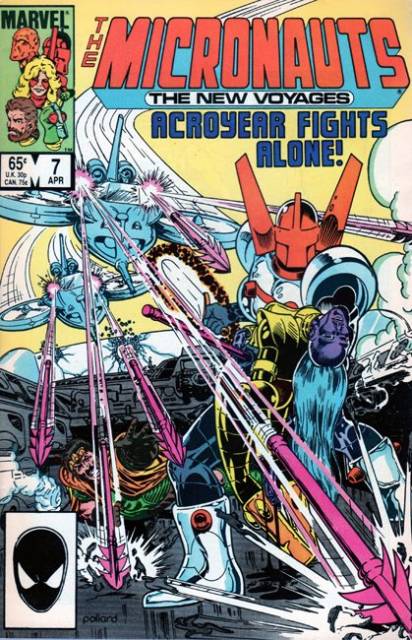 Micronauts The New Voyages no. 7 - Used