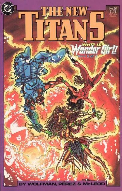 New Teen Titans (1984) no. 54 - Used