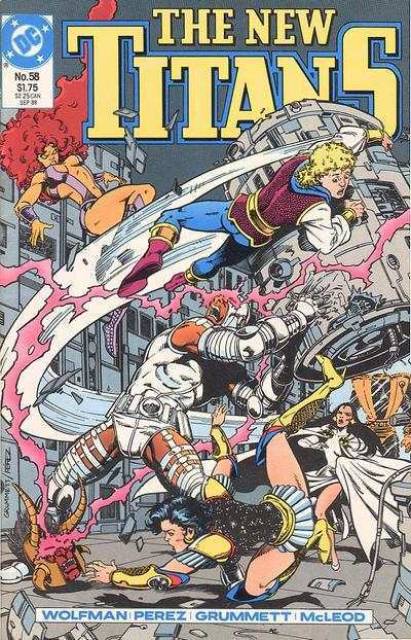 New Teen Titans (1984) no. 58 - Used