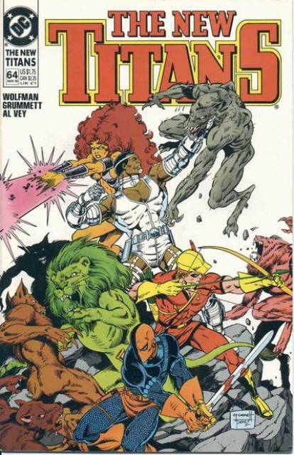New Teen Titans (1984) no. 64 - Used