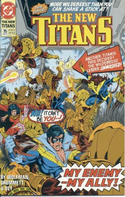 New Teen Titans (1984) no. 75 - Used