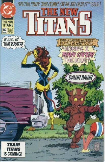 New Teen Titans (1984) no. 87 - Used
