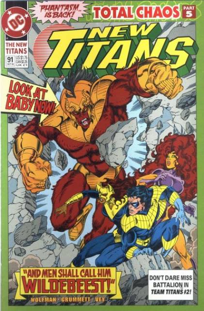 New Teen Titans (1984) no. 91 - Used