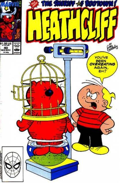 Heathcliff (1985) no. 40 - Used