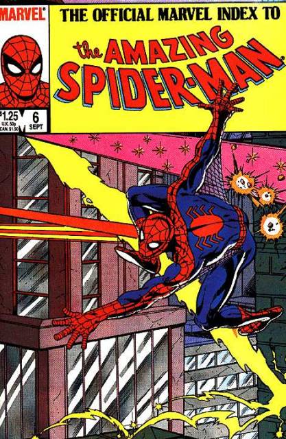 The Amazing Spider-Man (1963) Official Index no. 6 - Used