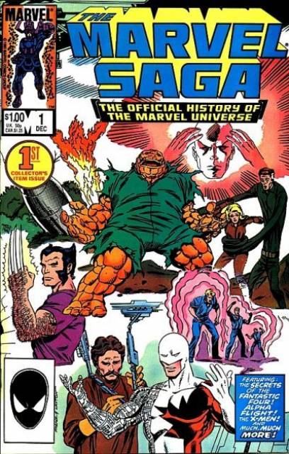Marvel Saga (1985) no. 1 - Used
