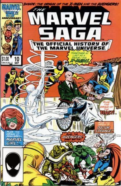 Marvel Saga (1985) no. 10 - Used