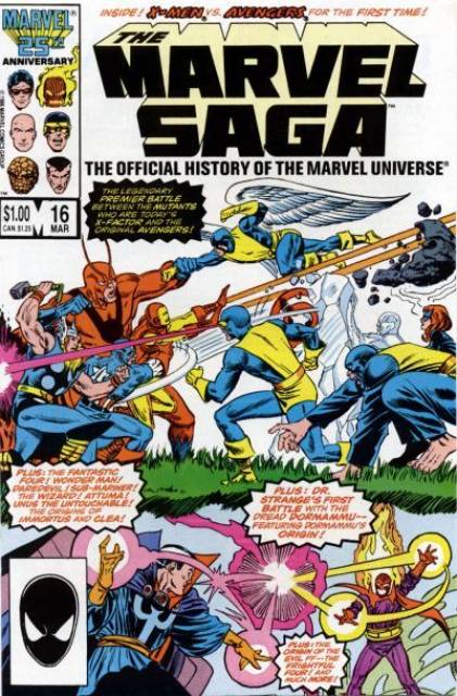 Marvel Saga (1985) no. 16 - Used